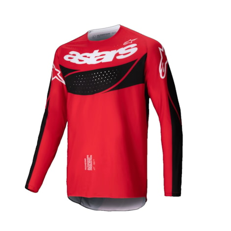 Camisa Alpinestars Techstars Dreem 25 - Vermelho Preto