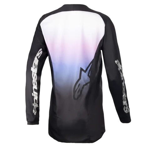 Segunda imagem do produto Camisa Alpnestars Stella Fluid 23 Feminino - Preto Azul Roxo