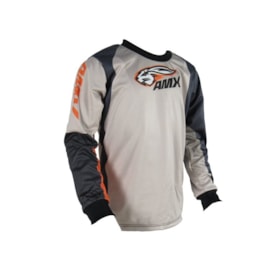 Camisa AMX Infantil Classic Silver Laranja