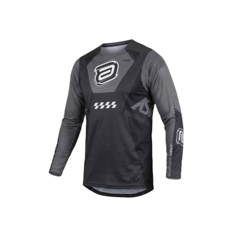 Camisa ASW Concept Chevron Preto Cinza
