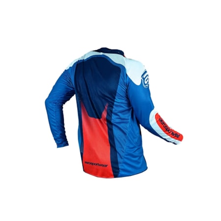 Segunda imagem do produto Camisa ASW Image Cronos Vermelho Marinho Azul