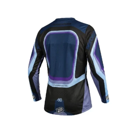 Segunda imagem do produto Camisa ASW Image Cyber Feminino Preto Marinho Roxo