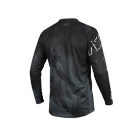 Segunda imagem do produto Camisa ASW Image Enduro Dots Preto Cinza