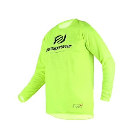 Camisa ASW Image Minimal - Amarelo Flúor