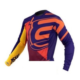 Camisa ASW Podium Alchemy 22 - Roxo Amarelo Vermelho