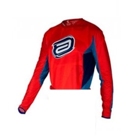 Camisa ASW Podium New Era 21 - Vermelho Azul