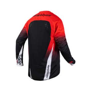 Camisa ASW Podium Nitro Preto Vermelho