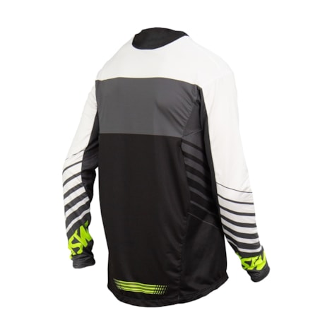 Segunda imagem do produto Camisa ASW Podium Windy 23 - Preto Branco