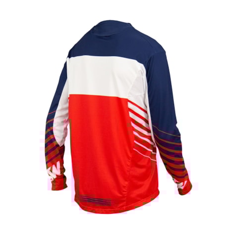 Segunda imagem do produto Camisa ASW Podium Windy 23 - Vermelho Marinho