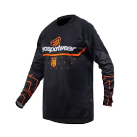 Camisa ASW Ranger 24 - Preto Laranja Flúor