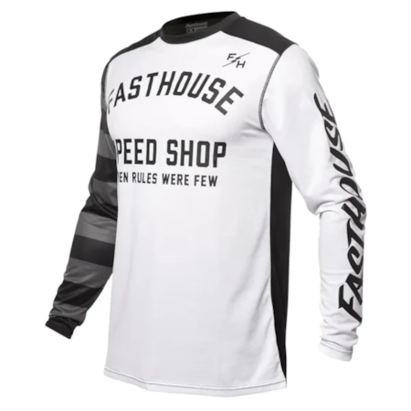 Camisa Fasthouse Carbon Eternal Branco Preto