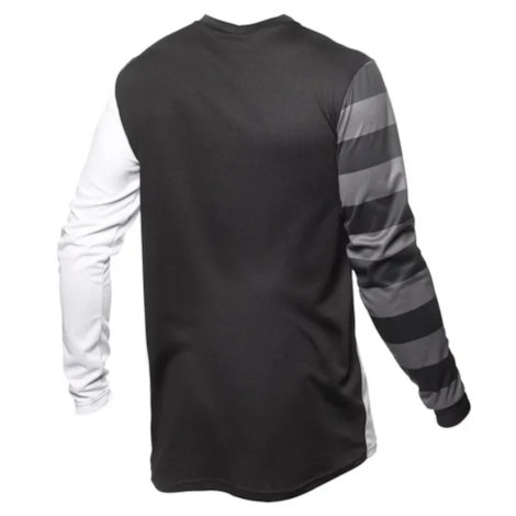 Segunda imagem do produto Camisa Fasthouse Carbon Eternal Branco Preto