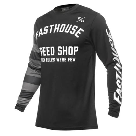 Camisa Fasthouse Carbon Eternal Preto
