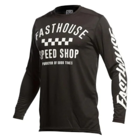 Camisa Fasthouse Carbon Preto