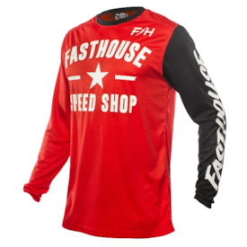 Camisa Fasthouse Carbon Vermelho
