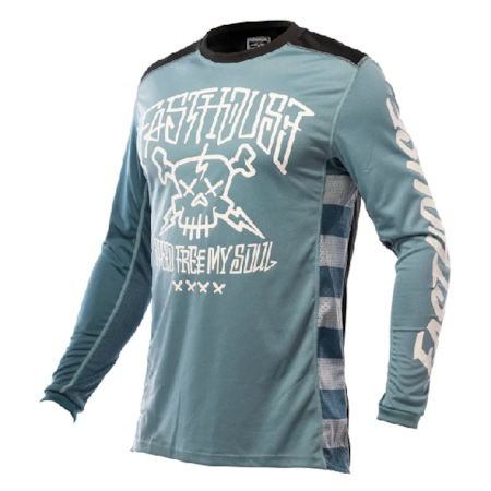 Camisa Fasthouse Grindhouse Akuma Indigo
