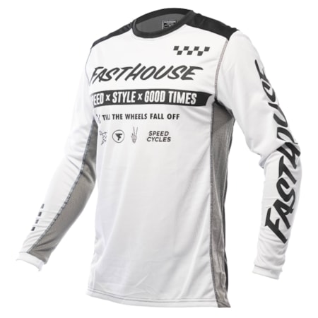 Camisa Fasthouse Grindhouse Domingo Branco