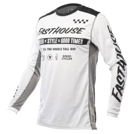 Camisa Fasthouse Grindhouse Domingo Branco