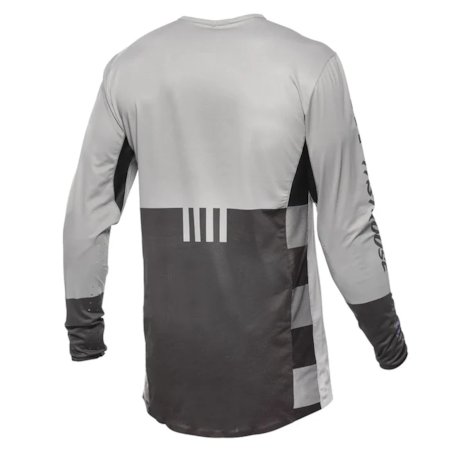 Segunda imagem do produto Camisa Fasthouse MX Helix Podium Cinza Preto Roxo