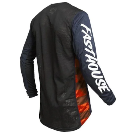 Segunda imagem do produto Camisa Fasthouse Originals Air Cooled Azul Preto