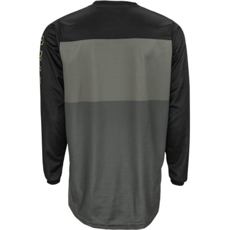 Segunda imagem do produto Camisa Fly F16 2022 - Cinza Amarelo Flúor