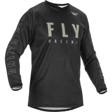 Camisa Fly F16 2022 - Preto Cinza