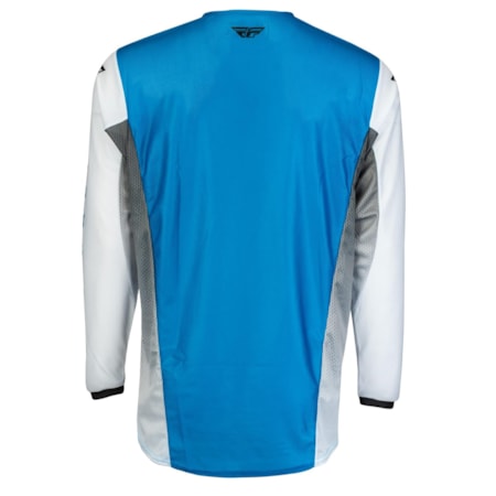 Segunda imagem do produto Camisa Fly Kinetic Mesh Kore - Azul Branco Amarelo Flúor