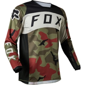 Camisa Fox 180 BNKR Camo - Verde