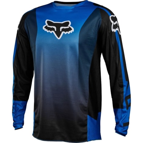 Camisa Fox 180 Leed - Azul