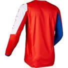 Camisa Fox 180 Skew - Branco Vermelho Azul