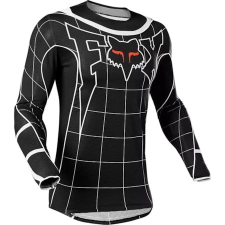 Segunda imagem do produto Camisa Fox Flexair Celz LE - Preto