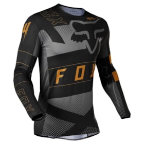 Camisa Fox Flexair Riet - Preto