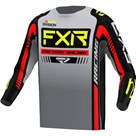 Camisa FXR Clutch Pro MX - Cinza Preto Hivis