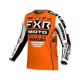 Camisa FXR Podium Gladiator MX - Laranja