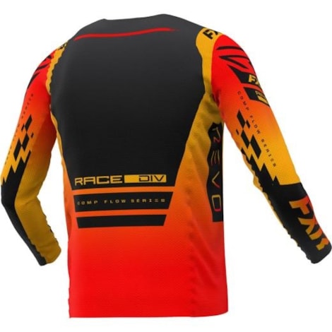 Segunda imagem do produto Camisa FXR Revo Comp MX Tequila Sunrise
