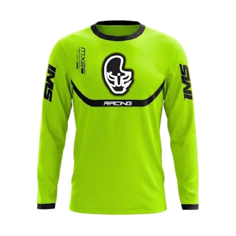 Camisa IMS MX 2026 - Verde Flúor