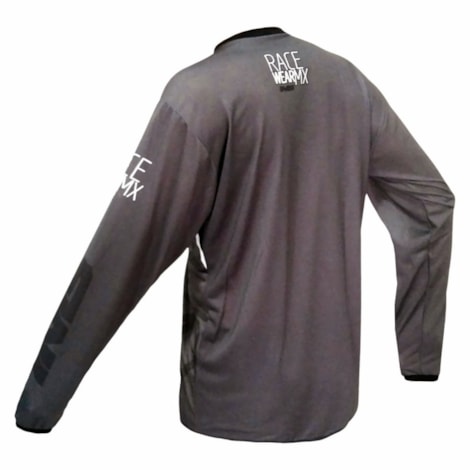 Segunda imagem do produto Camisa IMS MX Infantil 2025 - Cinza