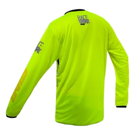 Segunda imagem do produto Camisa IMS MX Infantil 2025 - Flúor