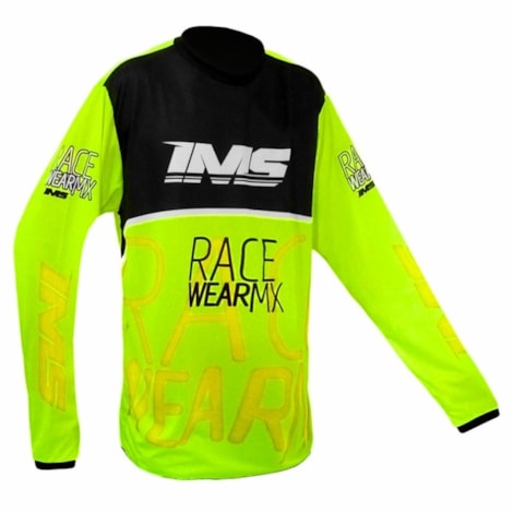 Camisa IMS MX Infantil 2025 - Flúor
