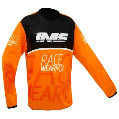 Camisa IMS MX Infantil 2025 - Laranja
