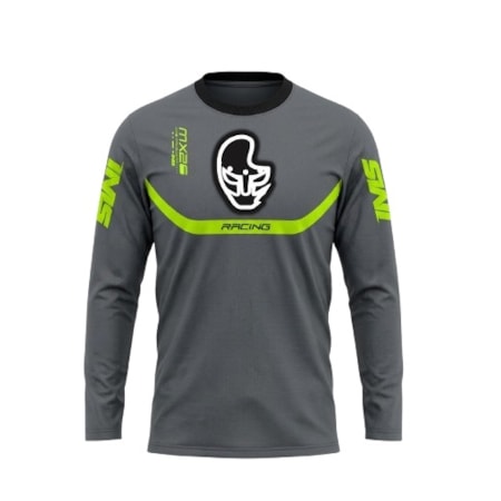 Segunda imagem do produto Camisa IMS MX Infantil 2026 - Cinza