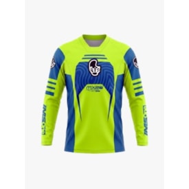 Camisa IMS Revo One Azul Flúor