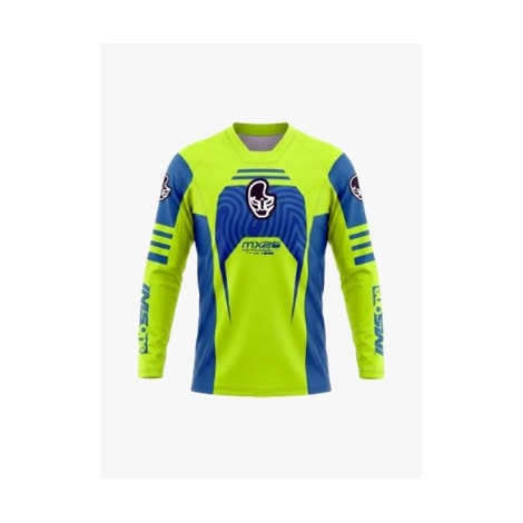 Camisa IMS Revo One Azul Flúor