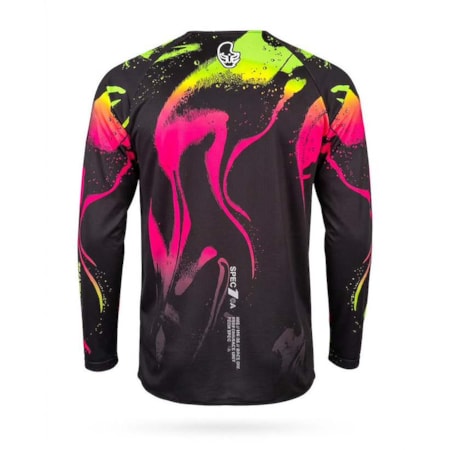 Segunda imagem do produto Camisa IMS Spec Preto Flúor