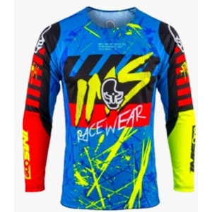 Camisa IMS Splash Azul