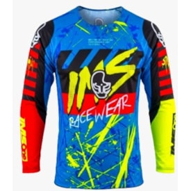 Camisa IMS Splash Azul