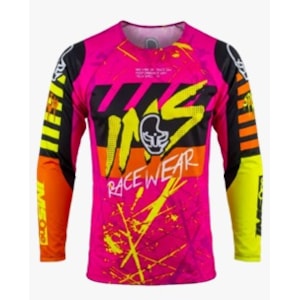 Camisa IMS Splash Rosa