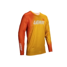 Camisa Leatt 3.5 Ride 25 - Laranja Amarelo