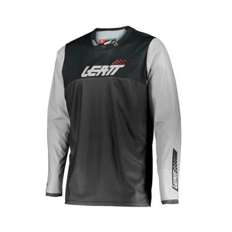 Camisa Leatt Moto 4.5 Enduro - Cinza