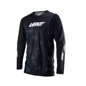 Camisa Leatt Moto 4.5 Enduro - Preto